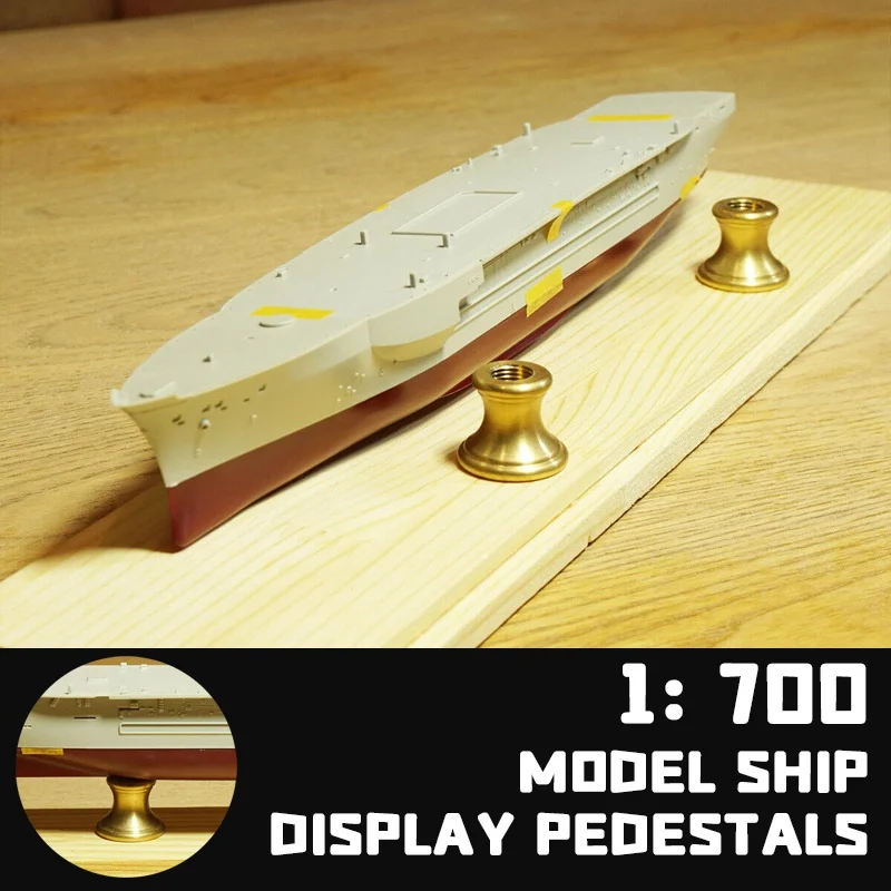 1: 700 Model Ship Display Pedestals 20*24 mm - Brass -middle