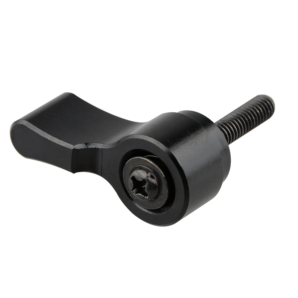 CAMVATE-M4男性用回転ノブ、調整可能な親指レバーねじ、カメラアクセサリー、ロッドクランプハンドル、qrプレート、長さ15mm