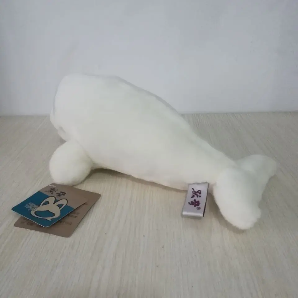 marine animal lovely white whale plush toy about 28cm soft doll kid's toy birthday gift w2004