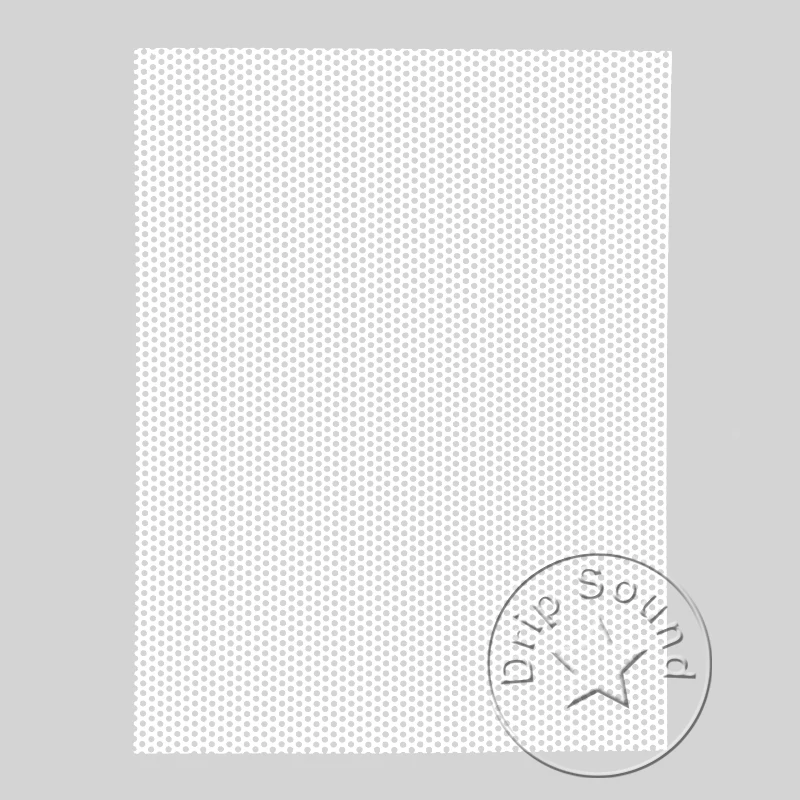 210x160mm-4カーオーディオツイータースピーカー変換ネットカバー装飾サークルスクエアメタルメッシュグリルプロテクション # ホワイト