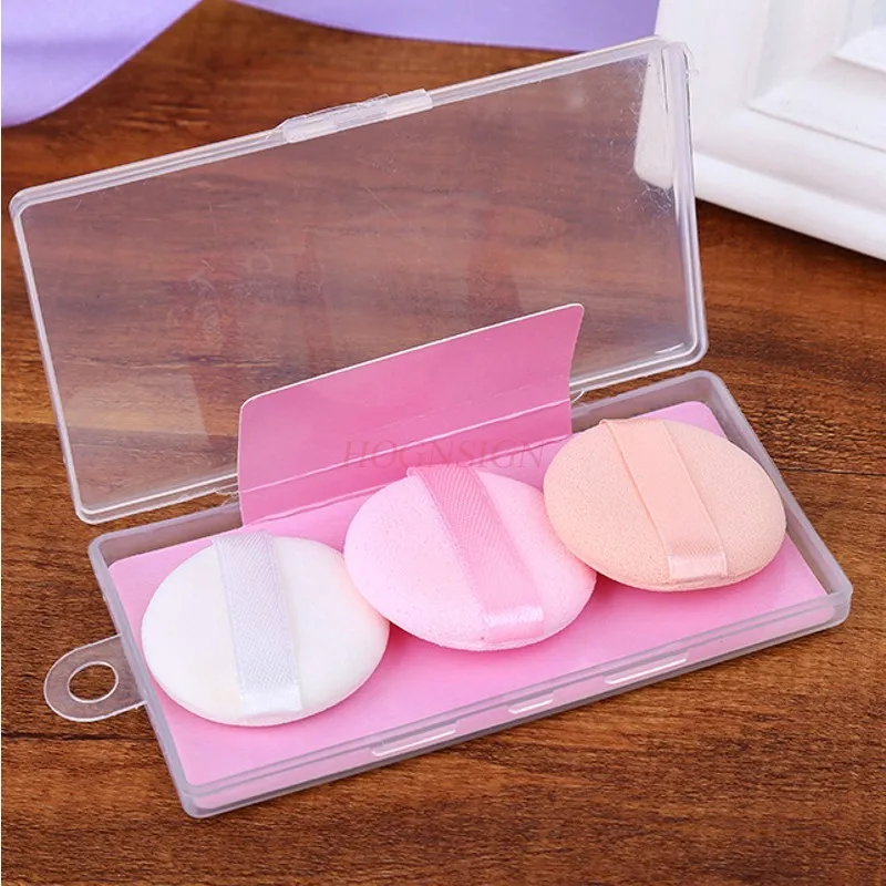 3 قطع من المزيج الدائري للمكياج الجاف والرطب، منتفخة منعشة للتحكم في الزيت، تليين البشرة