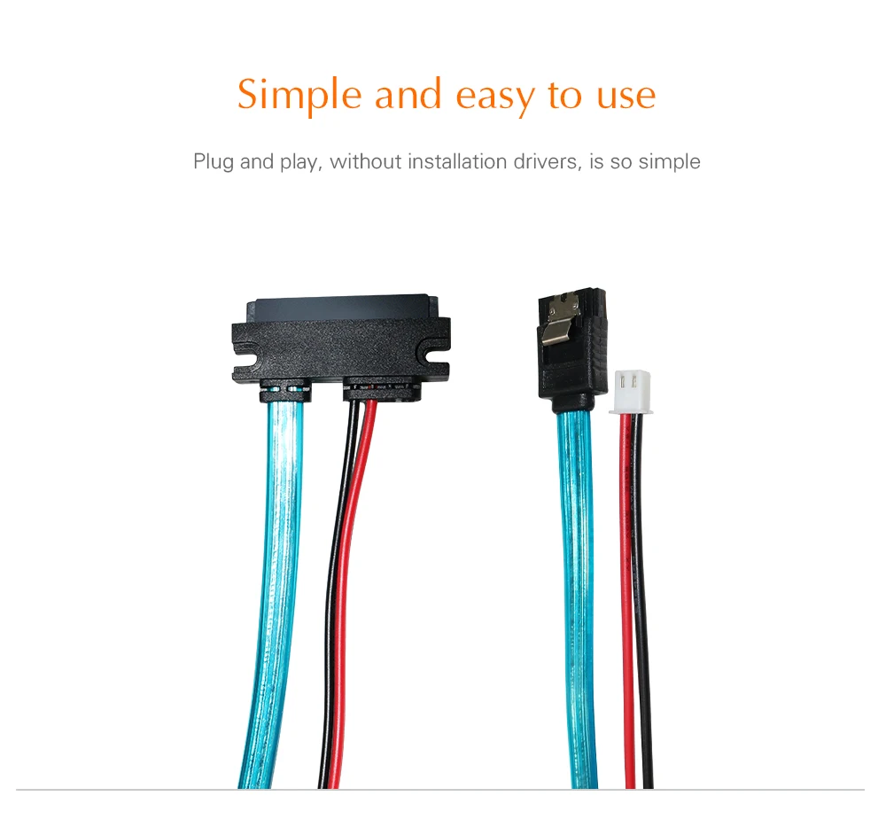 Orange Pi Sata Line, Serial Hard Disk Integrated Power Cord, Simple and Easy to Use