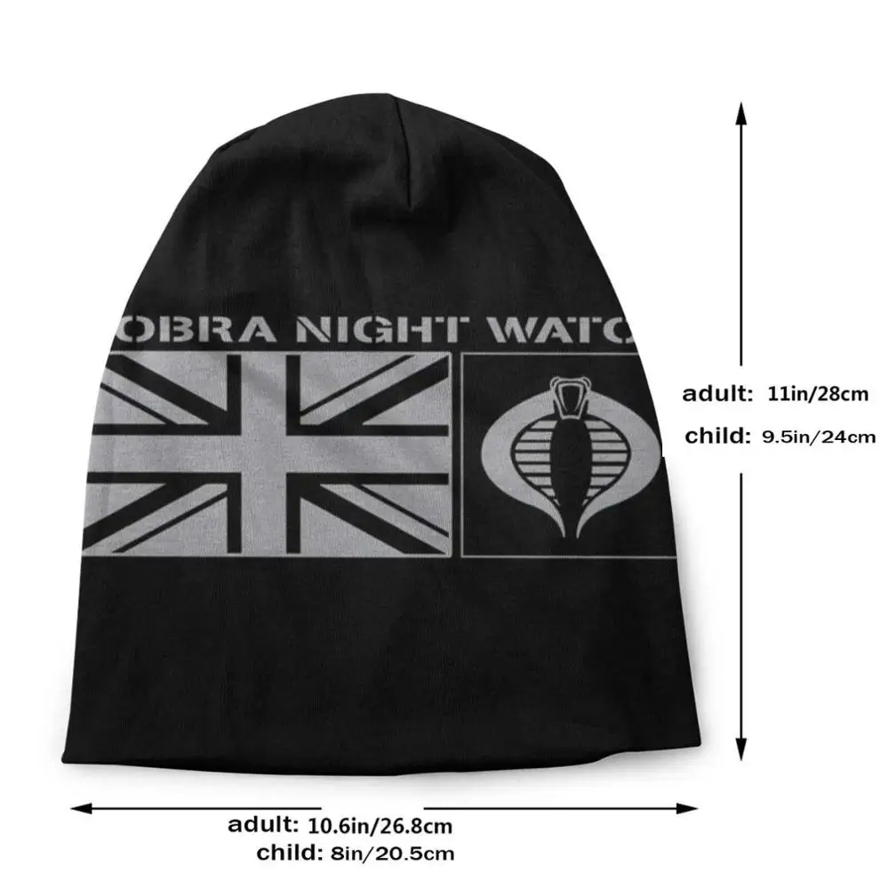 Gi Joe Enemy Night Watch British Flag Warm Stretch Windproof Cap Headgear Gijoes Gi Joes G I Joe 80S Toys Arah Commander Destro