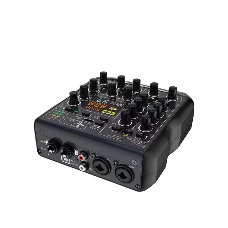 Rzs uax4 updated mixer with mobile phone sound card live broadcast same wheat PK recording new listing