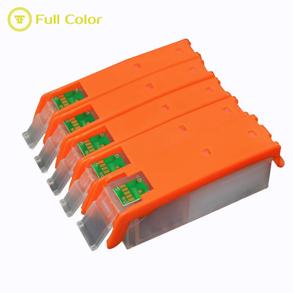 FULLCOLOR refillable empty cartridge PGI-570 CLI-571 for canon TS6050 TS6051 TS6052  MG7750 MG7751 MG7752 MG7753 printer