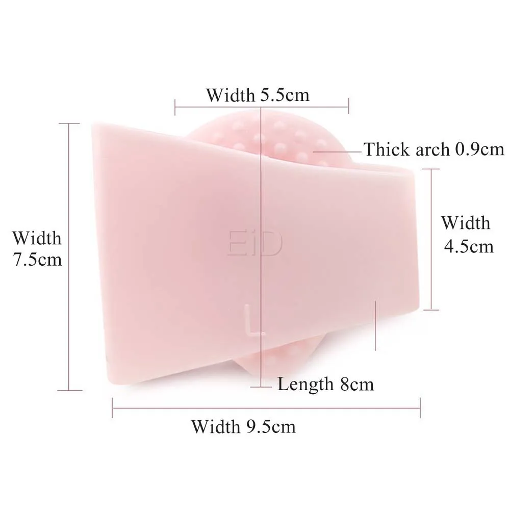 Massage granule Silicone gel pad Arches Orthotic Arch Support Foot Insole Brace Flat Feet Relieve Pain Shoes Orthotic foot care