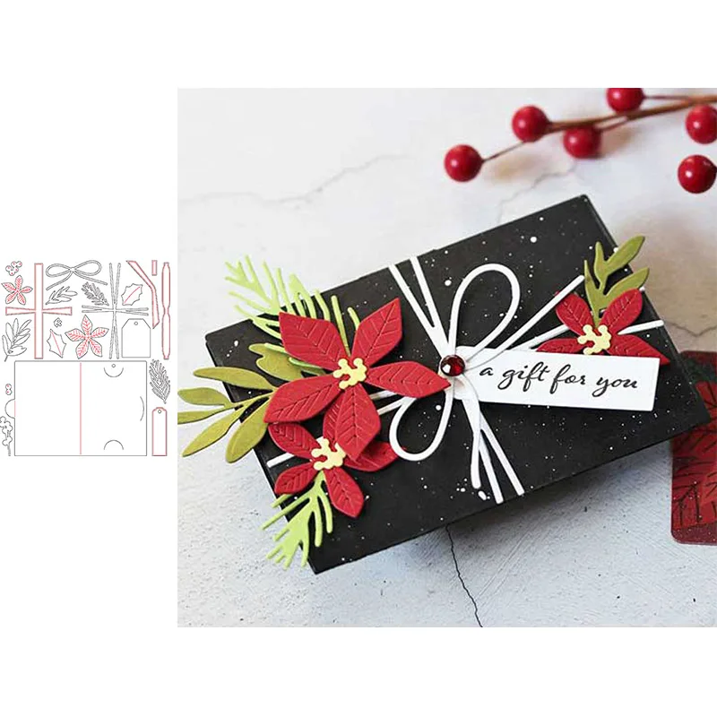 

Flower Envelope Metal Cutting Dies for Scrapbooking and Card Making Paper Craft New die cuts