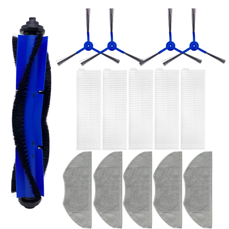 Chổi Hút Bụi Robot Lăn Trị Bàn Chải Cạnh Bên Lọc Lau Vải Cho Eufy RoboVac L70 Quét Robot Hút Bụi Phụ Kiện