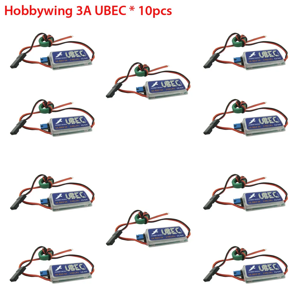 5-10pcs/Lot Hobbywing 3A UBEC Max 5A 5V 6V Switch Mode BEC for RC Models