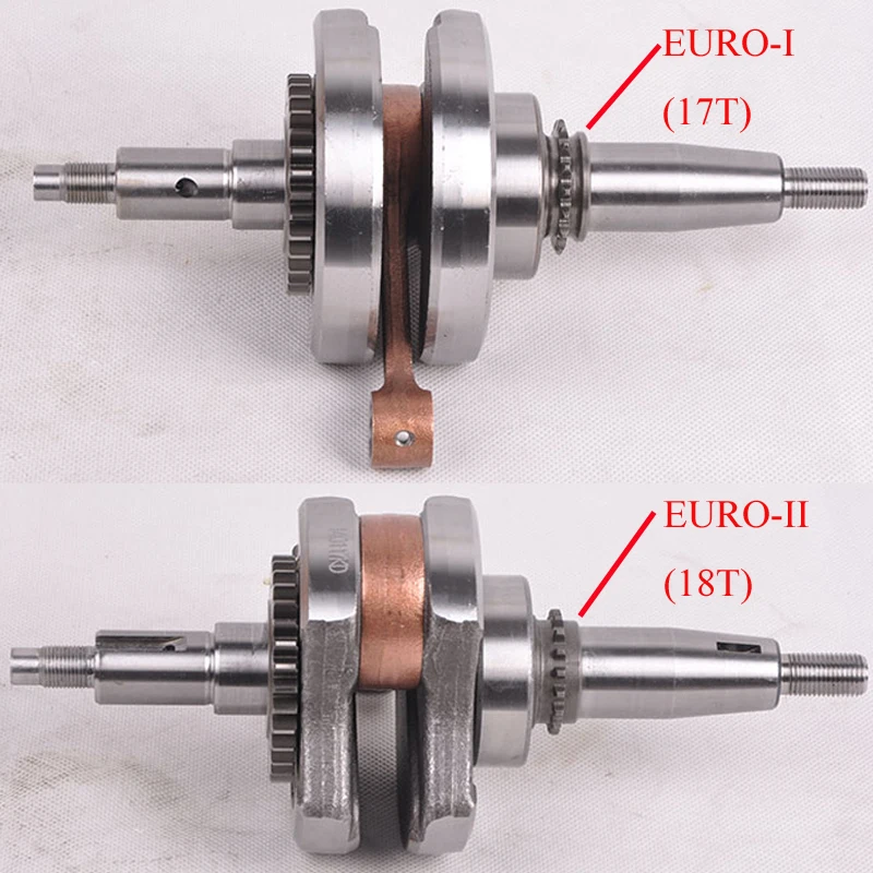 

Motorcycle Crankshaft Complete for Yamaha Jianshe YBR125 YBR125K JS125 JYM125 5VL 17T/18T Engine Part Crank Shaft Connecting Rod