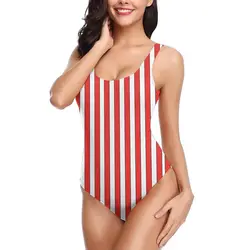 RED BLACK WHITE VERTICAL STRIPE sexy Bikinis Women Swimsuit Low Waist comfortable Women summer vacation Beach wear M3