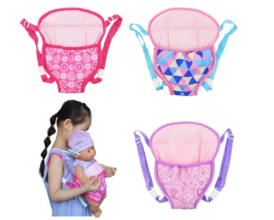 Doll Outgoing Carrier Bag Wear For 43cm Born Baby Doll 17 Inch Babies Doll Accessories