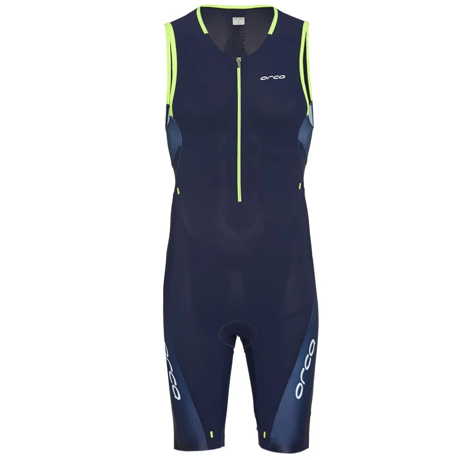 Orca Man\'s Cycling jumpsuit Triathlon Sleeveless Skinsuit Ropa Ciclismo Hombre Summer Swimwear Custom Outdoor Team Running Suit