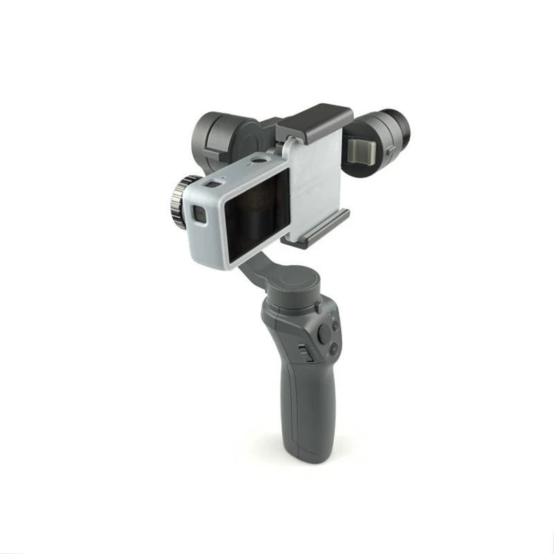 Dji osmo Mobile2用カメラアダプターブラケット,3Dプリントスイッチ,マウントプレートフレーム,アクションカメラアクセサリー