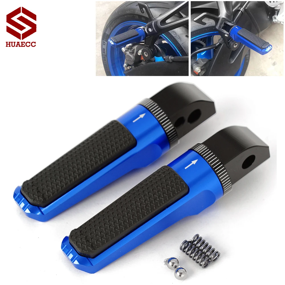 

Rear Passenger Foot Pegs Pedals Footrest for Triumph Daytona 675 2009-2017 675R Bonneville T100 120 Scrsmbler 1200XC