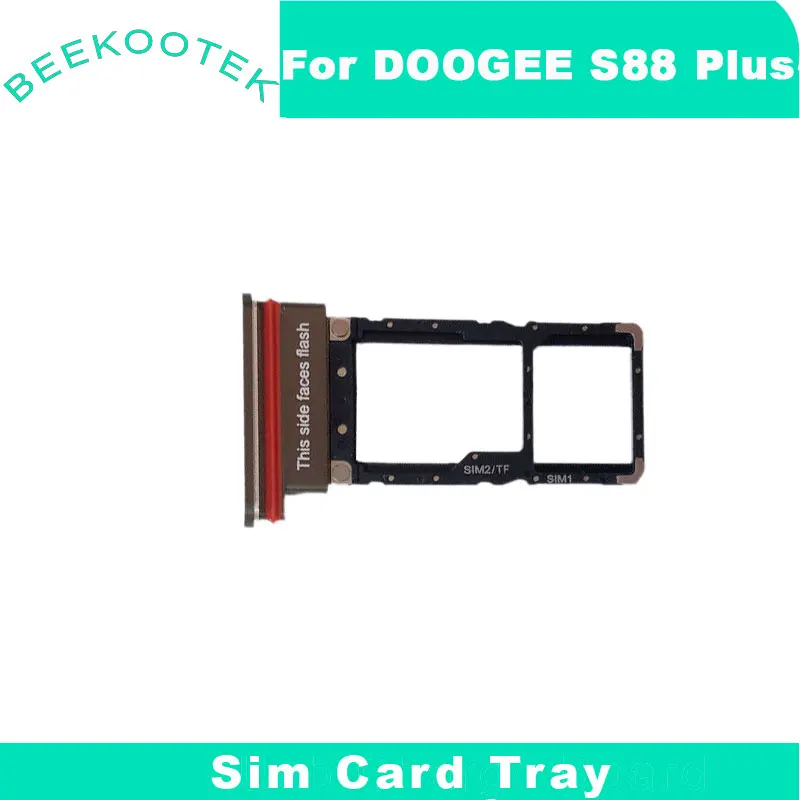 

Новый оригинальный лоток для SIM-карты DOOGEE S88 Pro, держатель слота для SIM-карты, лоток для смартфона DOOGEE S88 Plus