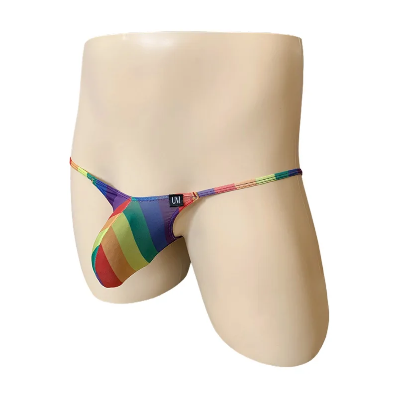

Yummy! 2022 You Men Need Sexy Rainbow Briefs Brand New Soft Breathable Socks Man Hot Underwear