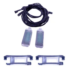 Car interior Rear LED Footwell Light foot Lamp Cable For Passat B6 Golf 5 6 MK6 A1 A3 A4 A6 A8 Q3 Q5 Q7 SEAT Toledo ALHAMBRA