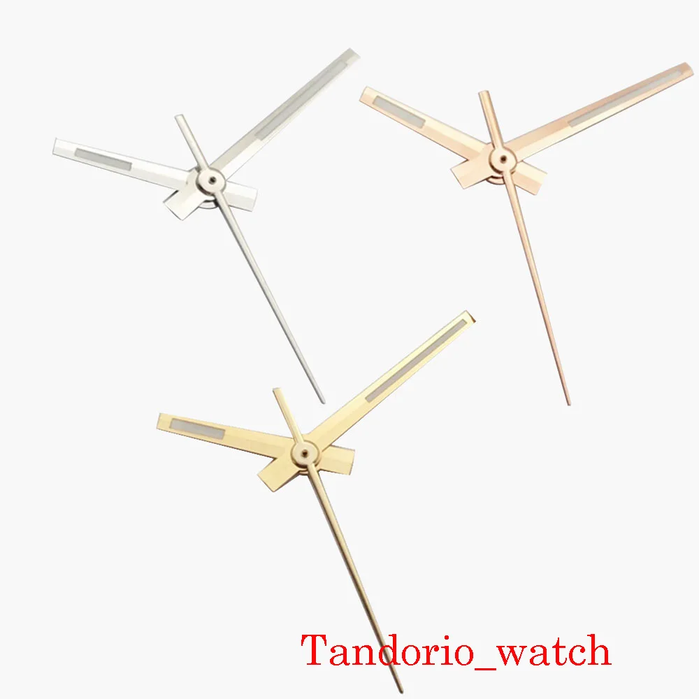 Silver/Gold Edge Hand Fit NH35 NH36 MIYOTA 8215 821A Mingzhu 2813 Automatic Movement Mod Watch Needles Wristwatch Accessories