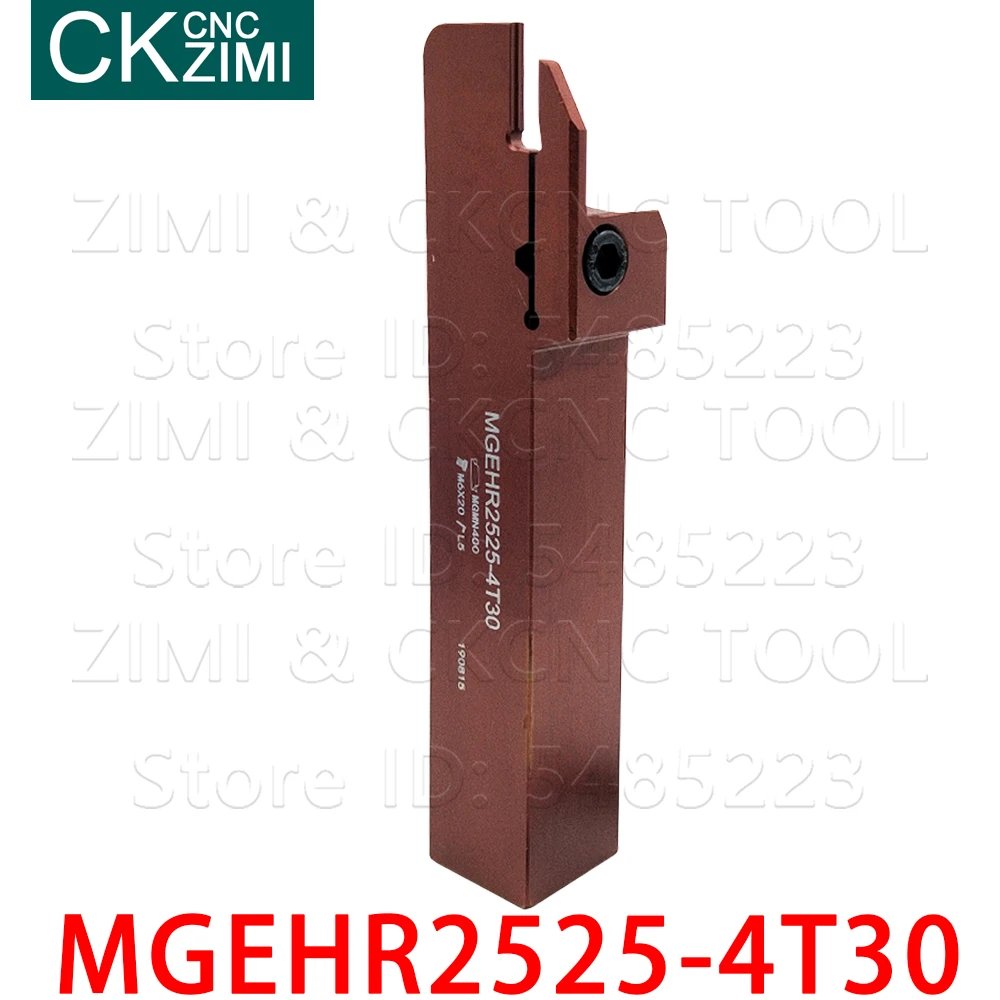 1PC MGEHR 1 010 MGEHR2525-4T30 30mm Grooving alat Bubut Dudukan CNC mesin bubut mengubah alat alur memotong lebih dalam untuk MGMN 400 grooving sisipan