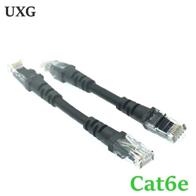 CAT 5 CAT 6 10cm 30cm 50cm 0.1m 0.3m 0.5m CAT5e CAT6e UTP Ethernet Network Cable Male to Male RJ45 Patch LAN Short cable