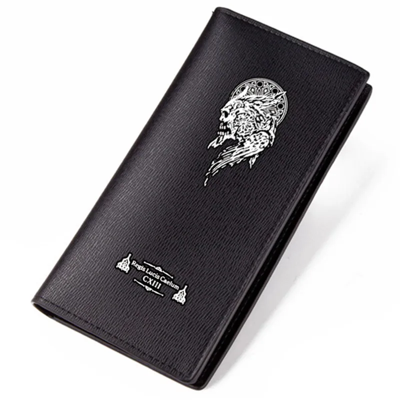 Game Final Fantasy XV PU Leather Men Long Purse Coin Pocket Print Short Wallet Carteira Fashion Carteira Masculina Card Holder