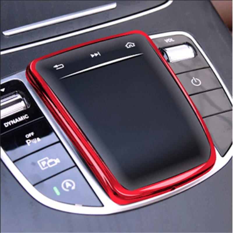 TPU Center Control Mouse Handwriting Protect Cover Film For Mercedes Benz E W213 C S V G GLC GLS Class W205 W222 X253