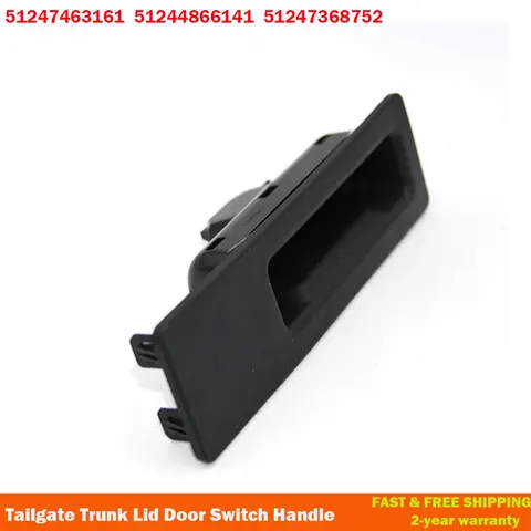 뒷문 트렁크 부팅 뚜껑 스위치 BMW X1 X3 X5 2 3 4 5 시리즈 F22 F30 F10 F48 F25 F15 51247368752 51247463161