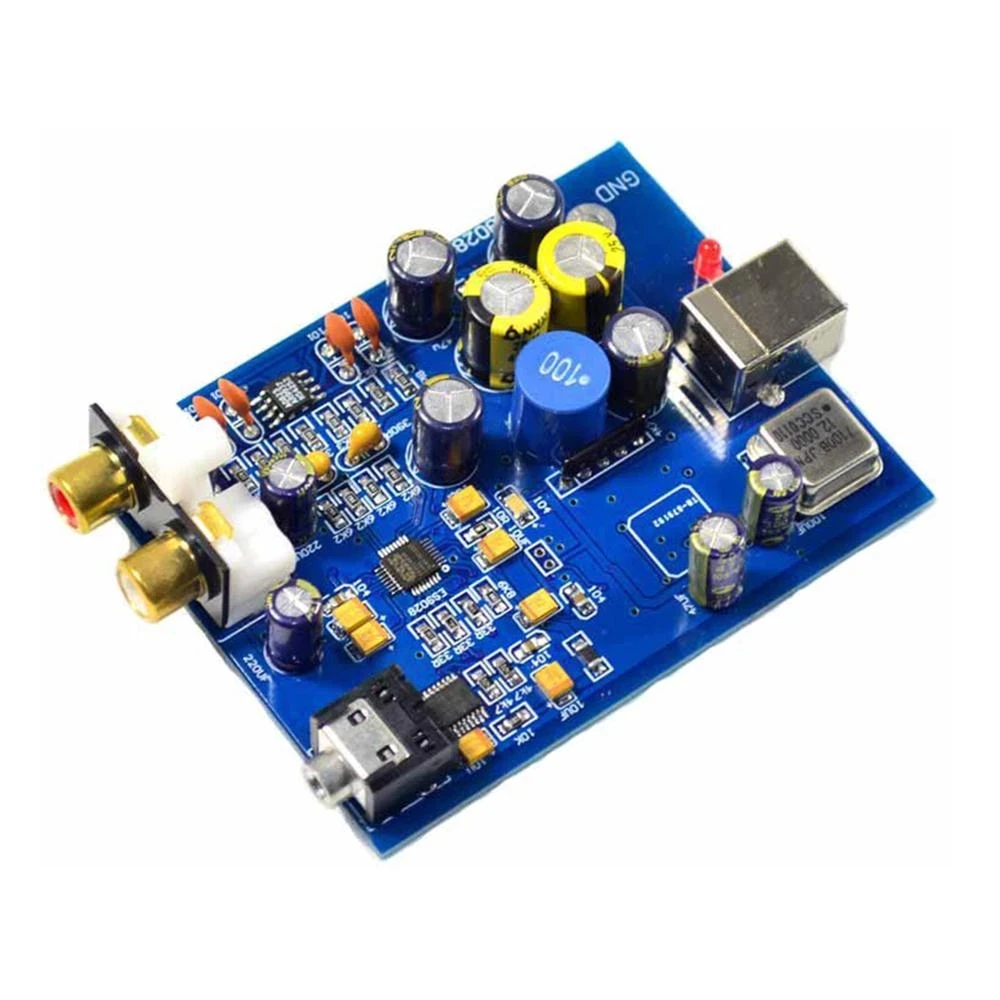 

ES9028Q2M + SA9023 USB Decoder Board Fever Audio DAC Sound Card YJ