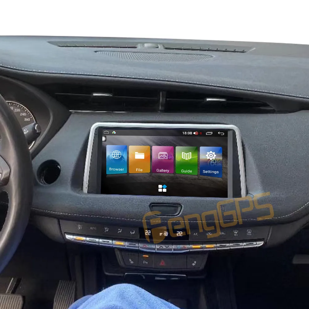 Car Stereo 2 Din Android Autoradio For Cadillac XT4 2010-2018 Radio Receiver GPS Navigator Multimedia DVD Player Head Unit