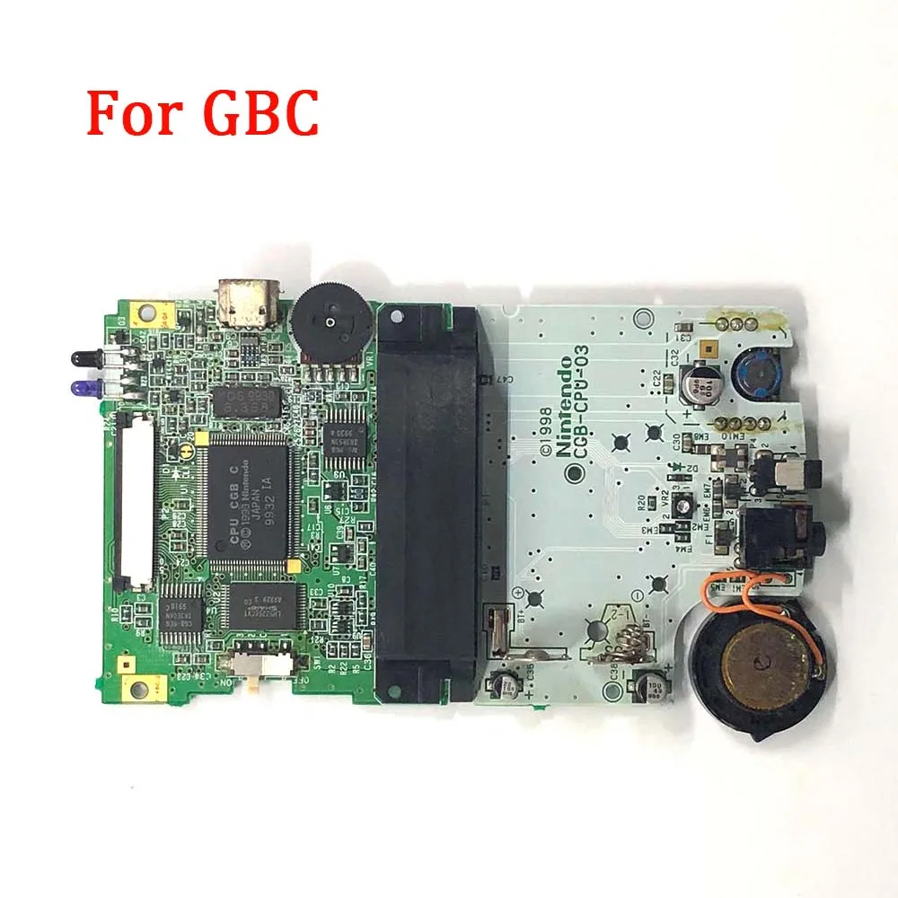 Ersatz für GBC Motherboard Original PCB Schaltung Modul Board Für Nintend GBC Konsole Hintergrundbeleuchtung Bildschirm Mainboard Zubehör