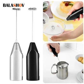 Wireless Milk Foamer Coffee Whisk Mixer Electric Blender Egg Beater Mini Frother Handle…