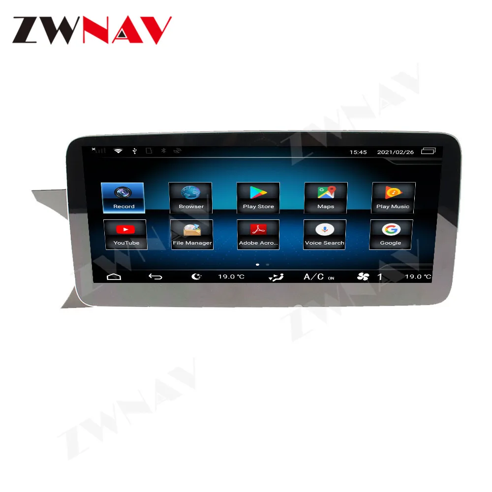 Android 10.0 10.25 Inch Car Navigation GPS For Mecerdes Benz C W204 2011-2014 Multimedia Stereo Car Radio Video Player