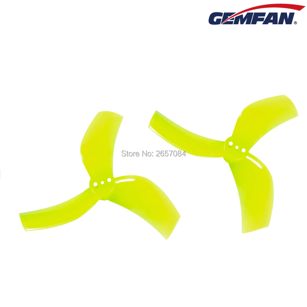 4Pairs 8PCS Gemfan D63 Ducted 63mm 2.5inch 3-Blade Propeller for RC FPV Racing Freestyle Toothpick Cinewhoop Duct Drones