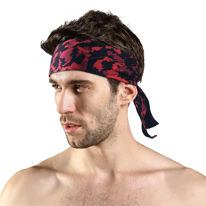 Sport Sweat Headband Absorbent Cycling Yoga Sport Hair Band For Men Sports Safety Sweatband Equipment