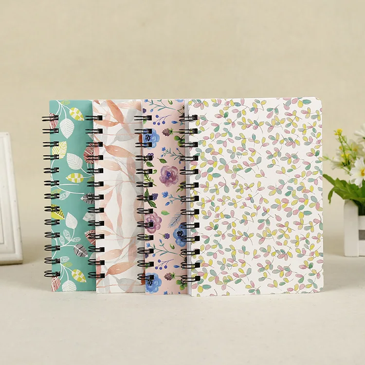 Kawaii Agenda 2020 2021 Weekly Planner Spiral Cat Notebook For School Stationery Flower Daily Plan Sketchbook Office Supplies