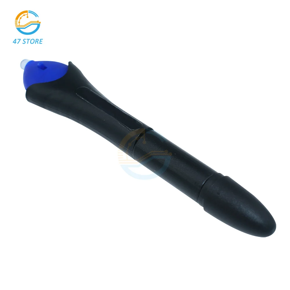 Stylo de réparation de lumière UV pour le soudage du verre liquide, colle de durcissement, joint de gel UV, outil de composé de soudage, bricolage, 5 secondes