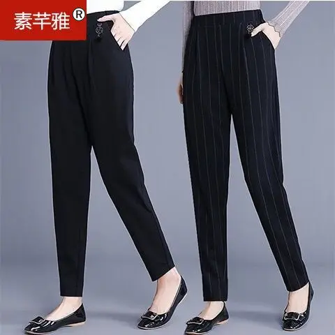 Women Pants Good Quality Spring Women's Pants Loose Tapered Casual Pants Suit Pants Women Pantalones De Mujer