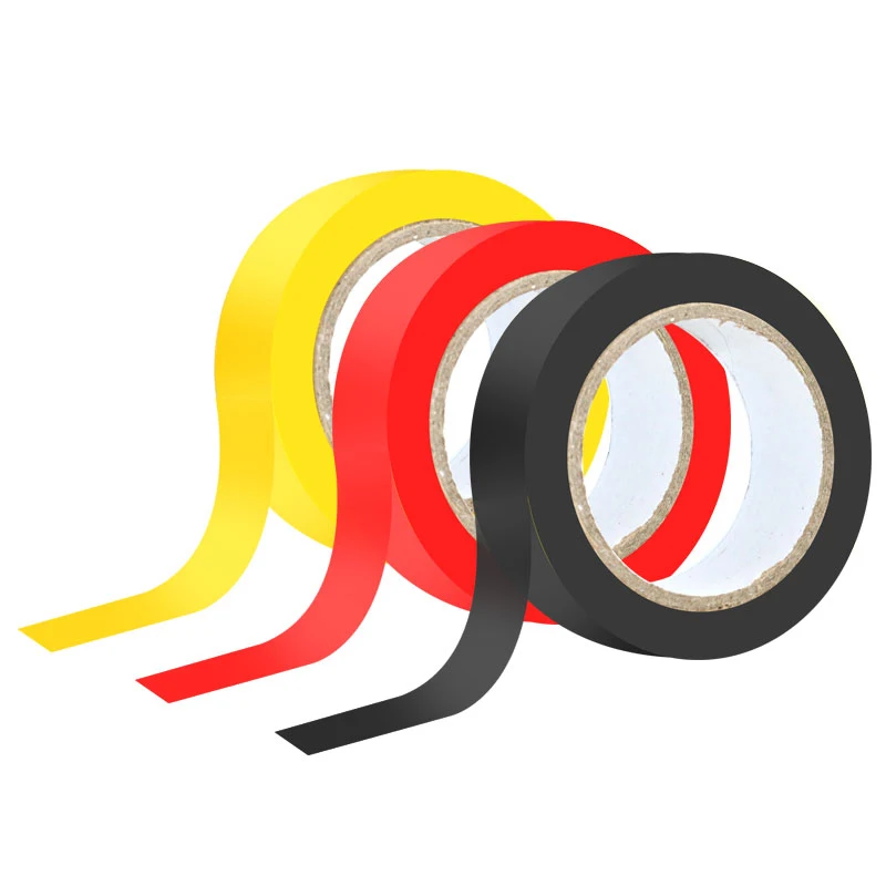 LAOA 1pcs Electrical Adhesive Tape 18mm*9m Colorful Insulate Flame Retardant PVC Tape Electric Wire Insulation Tapes