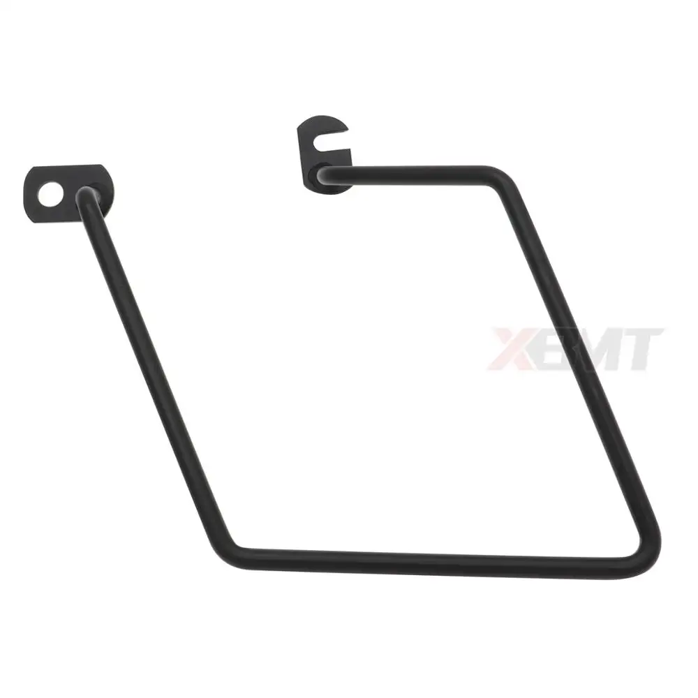 Motorcycle Solid Saddlebag Support Bracket Side Mount Trunk Bag Holder For Kawasaki W400 W650 W800 W 400 650 800