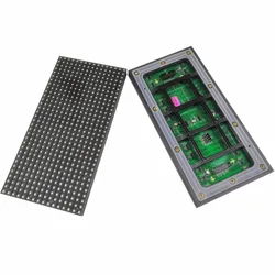 Módulo de pantalla de visualización LED para exteriores P8, 32x16, 256x128mm, SMD3535, 1/4, Scan, LED Matrix Sign