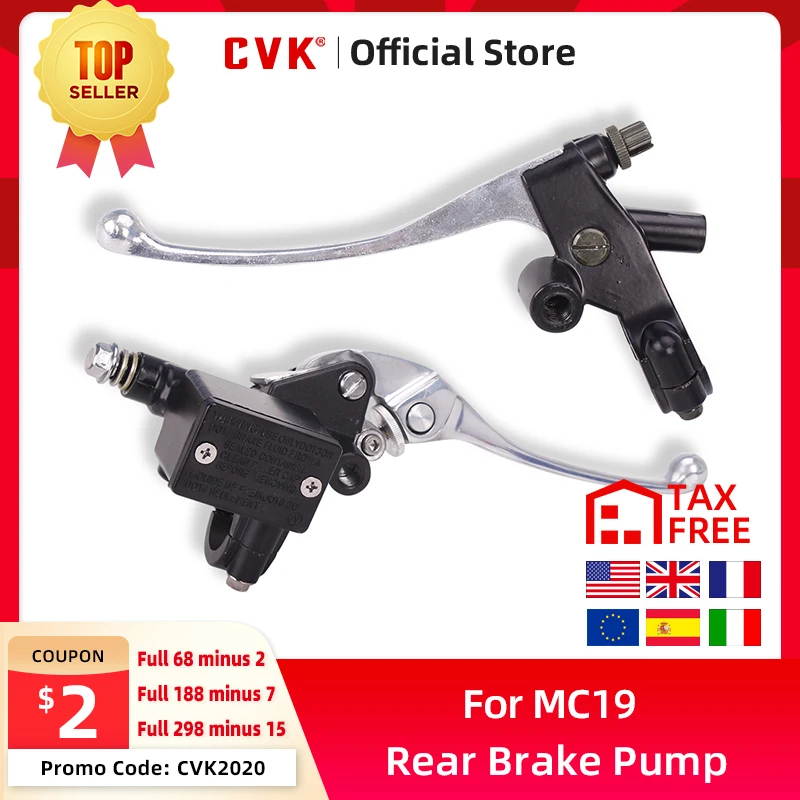 CVK Front Brake Master Cylinder Hydraulic Pump Lever For Honda Hornet CB-1 CB400 1992-2010 CBR250 NC19/17/22 MC19  parts