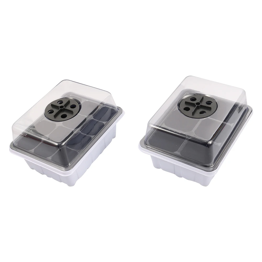 

6/12 hole vent culture box planting seed tray and plant germination box gardening box for basic garden 10pcs