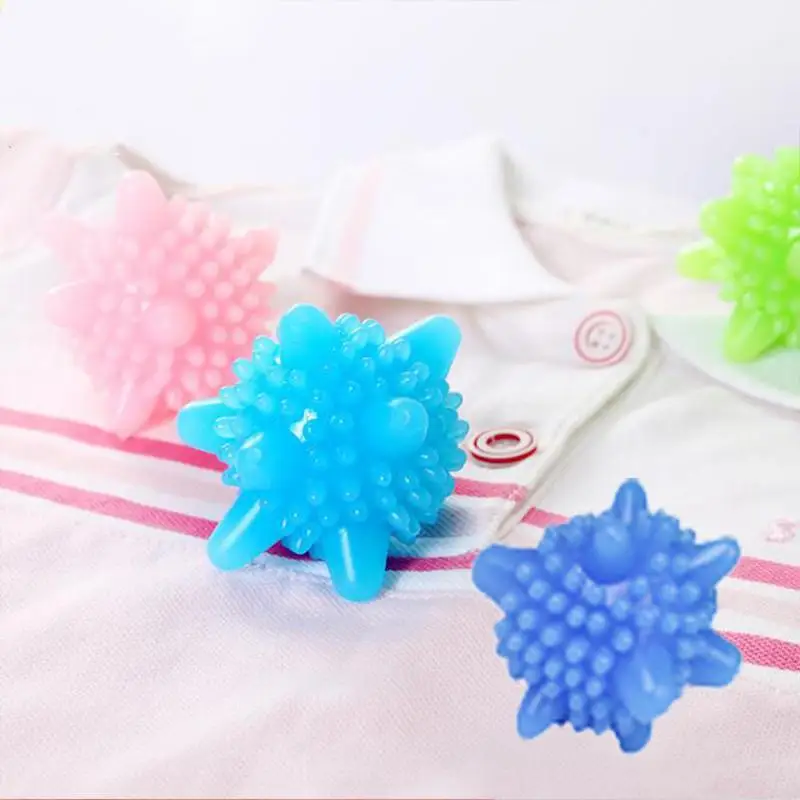 Bolas de lavandería de descontaminación, separación de ropa, bolas de limpieza antienredos, cuidado de la ropa, Bolas Mágicas de limpieza del hogar, 5 piezas