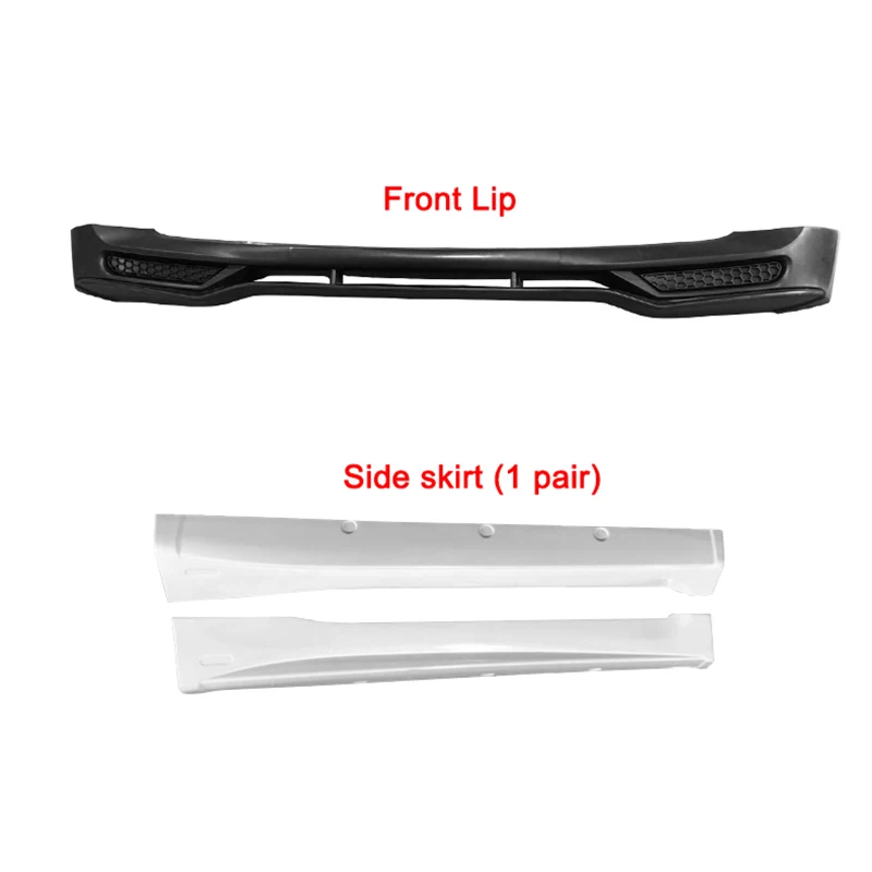 Front bumper front lip Side skirts For Smart 453 fortwo surround Modification decoration Accessories