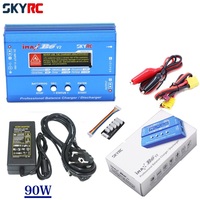 Original SKYRC iMAX B6 V2 60W 6A Lipo Battery Balance Charger Discharger With 90W Adapter for RC Car Drone Helicopter