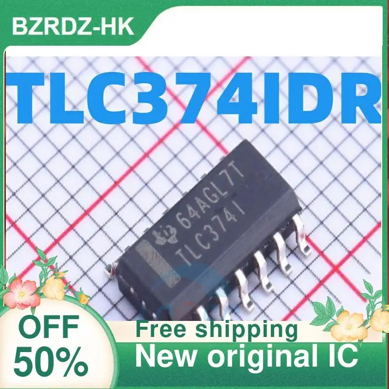 5PCS TLC374IDR TLC374I SOP14  New original IC