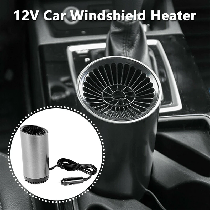 

12V 150W Car Heater Defroster Electric Car Heater Air Purifier Cooler Fan Plugin Dryer 2 in 1 Hot Warm Fan For for Car SUV Truck