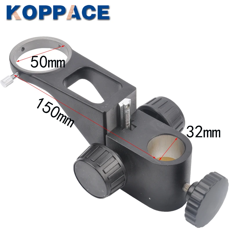 

KOPPACE Microscope Focusing Bracket 50mm Lift Range Centre Distance 150mm Aperture 32mm Microscope Focus Rack