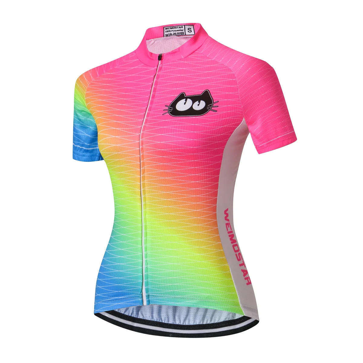 Cycling Jerseys Women Cats Lady Bicycle Clothing Summer Short Sleeve mtb Shirts Breathable Quick Dry Bike Tops S-3XL